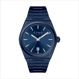Como Swiss férfi óra CMS014.707.1BLM.00