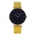 Como Milano Trendsetters női fekete számlapos sárga színű karóra