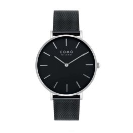 Como Milano Trendsetters női fekete számlapos fekete színű karóra