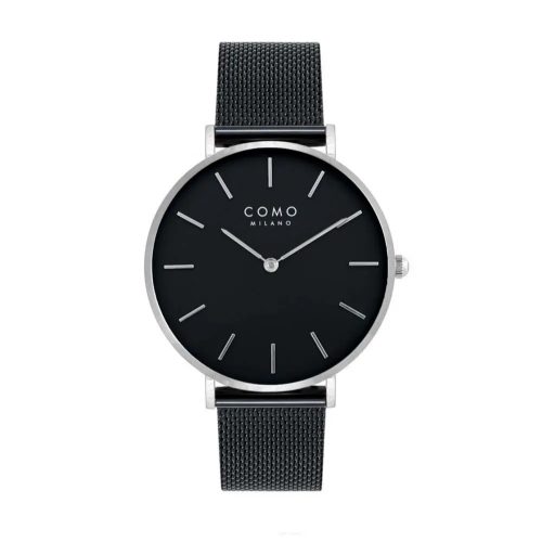 Como Milano Trendsetters női fekete számlapos fekete színű karóra