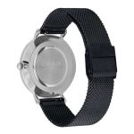 Como Milano Trendsetters női fekete számlapos fekete színű karóra