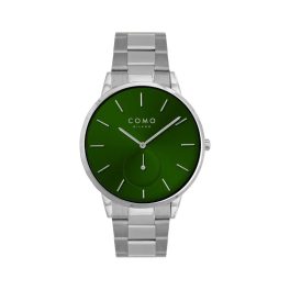 Como Milano Legend Today férfi zöld számlapos ezüst színű karóra