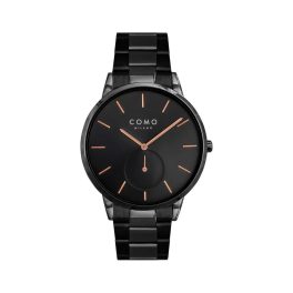Como Milano Legend Today férfi fekete számlapos fekete színű karóra