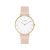 Como Milano Trendsetters női fehér számlapos rózsaszín színű karóra