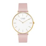 Como Milano Trendsetters női fehér számlapos rózsaszín színű karóra