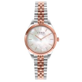 Como Milano Precious Trend női Gyöngyház számlapos Rosegold-ezüst bicolor óra 