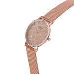Como Milano Trendsetters női csillámos rosegold számlapos rosegold színű karóra