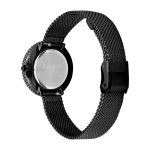 Como Milano Trendsetters női fekete számlapos fekete színű karóra