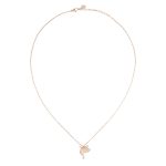 Como Milano Colibri női nyaklánc rosegold színben