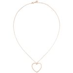 Como Milano Heart női nyaklánc rosegold színben