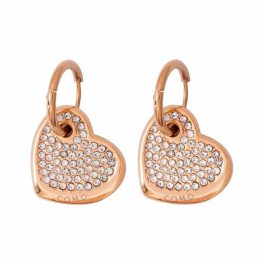 Como Milano Heart női fülbevaló rosegold színben