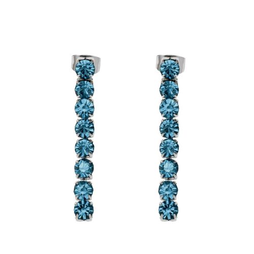 Como Milano Starlight női fülbevaló kék színben