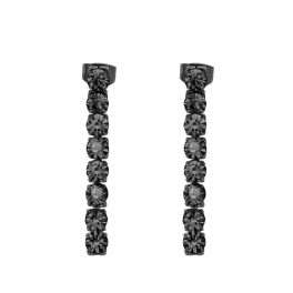 Como Milano Starlight női fülbevaló fekete színben