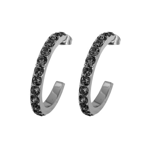 Como Milano Starlight női fülbevaló fekete színben